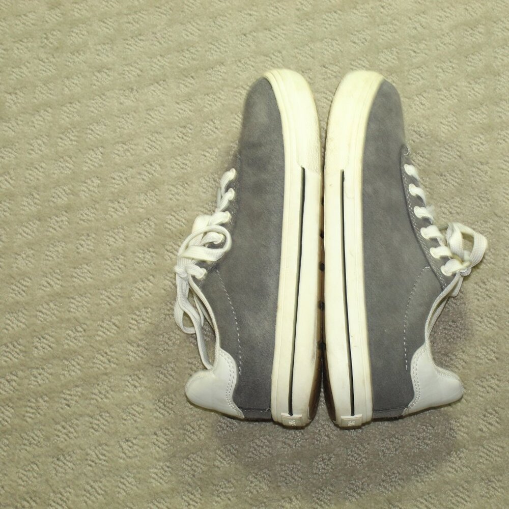 Brahma Womens Size 6.5 Sneakers Gray Suede Steel Toed ASTM F2413-18 - Picture 3 of 7